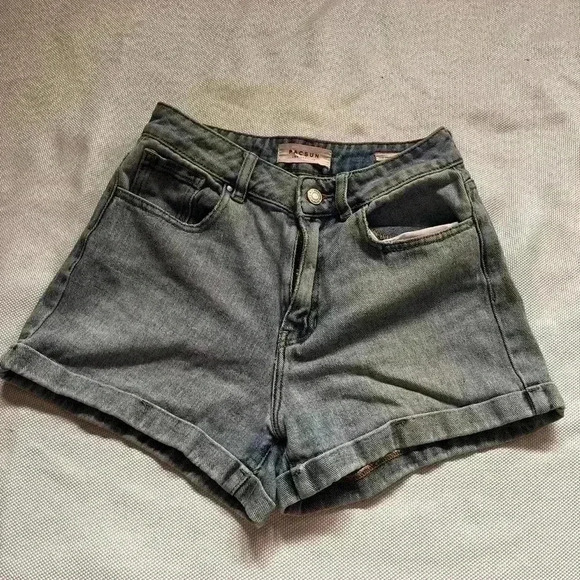 Pacsun light Blue Mom Short - Picture 5 of 7